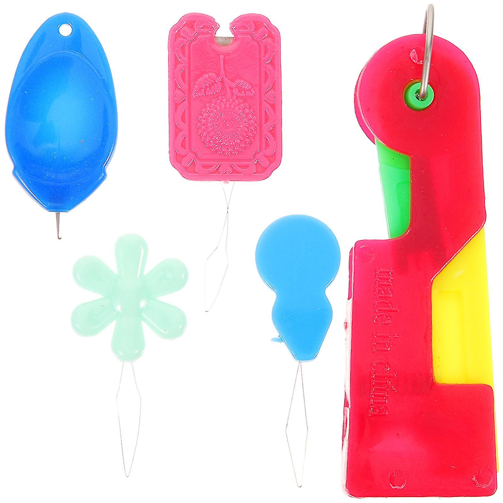 5pcs Quick Needle Threaders Stitch Insertion Tools Needle-threading Tools