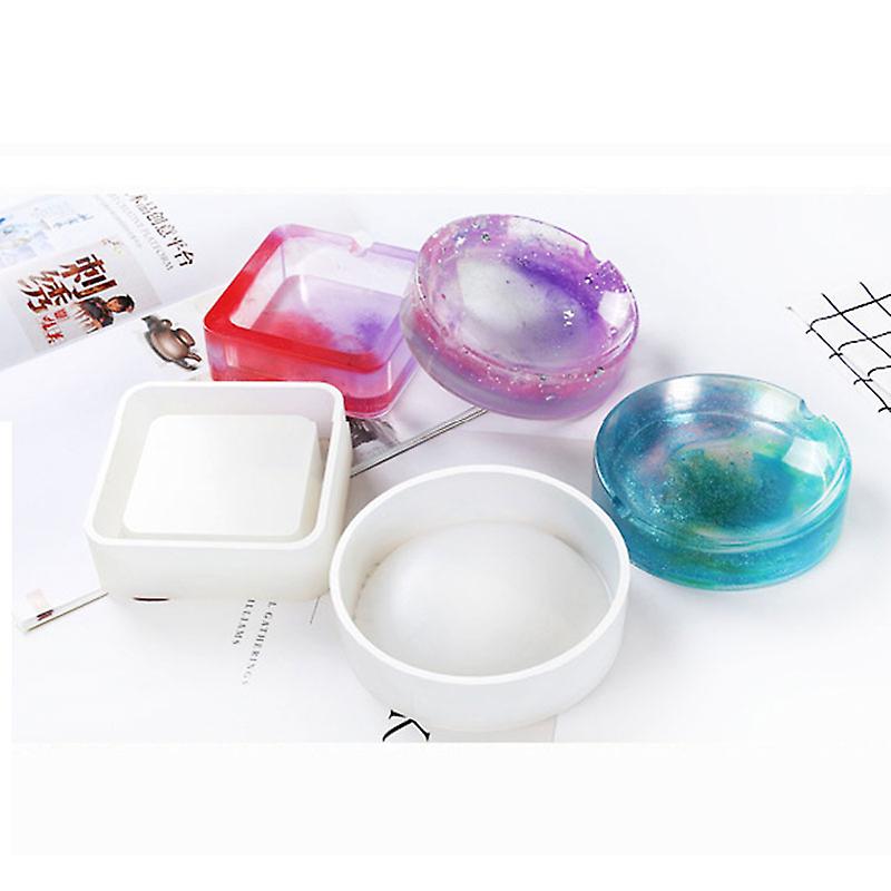 Silicone Ashtray Mold Resin Jewellery Making Mould Casting Epoxy Craft Tool DIY Mould