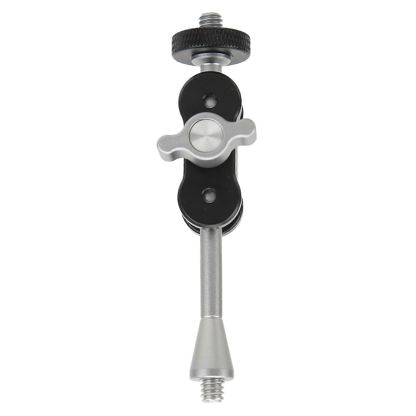 Universal Aluminum Alloy Camera Extension Rod Extension Bracket for Fill Light Live Microphone TM‑3 98mm