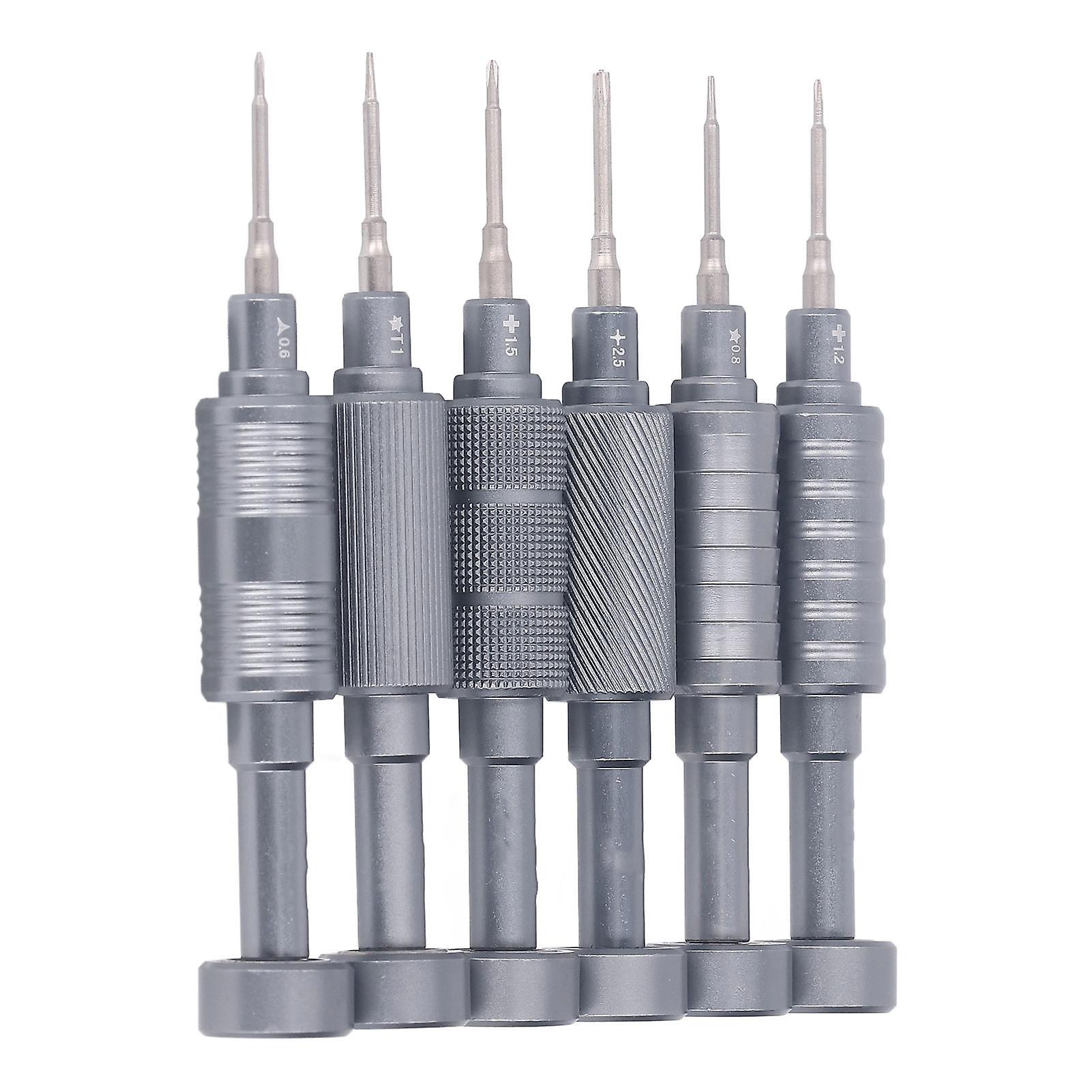 6Pcs Accurate Screwdriver Set Magnetic Disassembly Maintenance Professional Hand Tool 