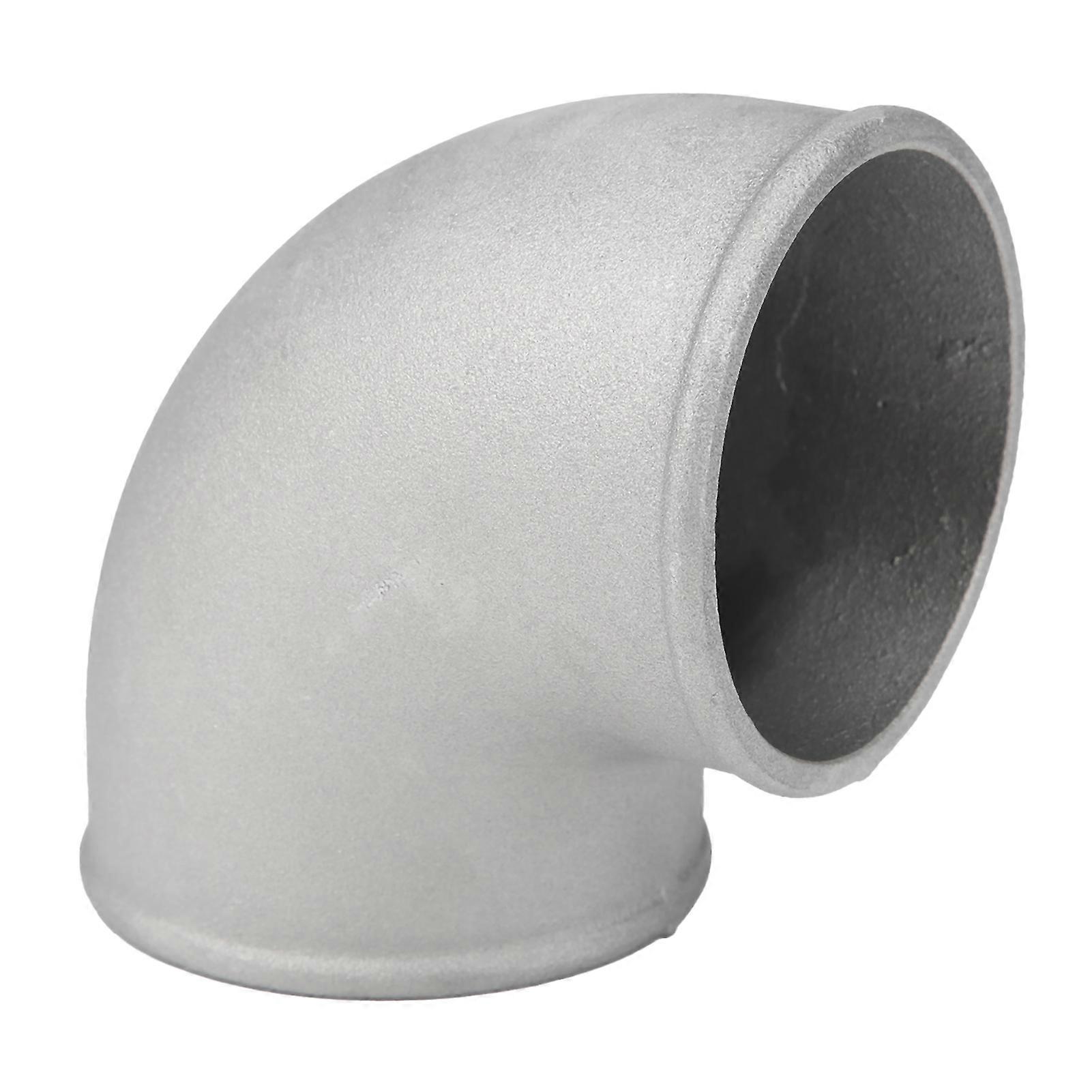 3.5in Universal Intercooler Turbo Tube 90 Degree Elbow Tight Bend Pipe Cast Aluminum Durable Performance Intake Pipe