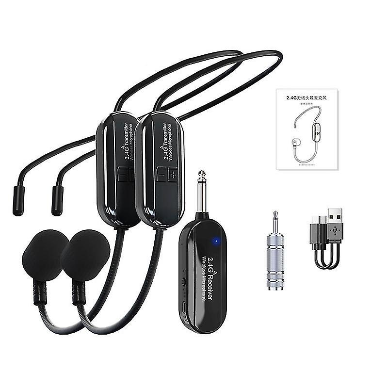 Microfon wireless Professional 50m Cap de transmisie stabil Microfon-hy