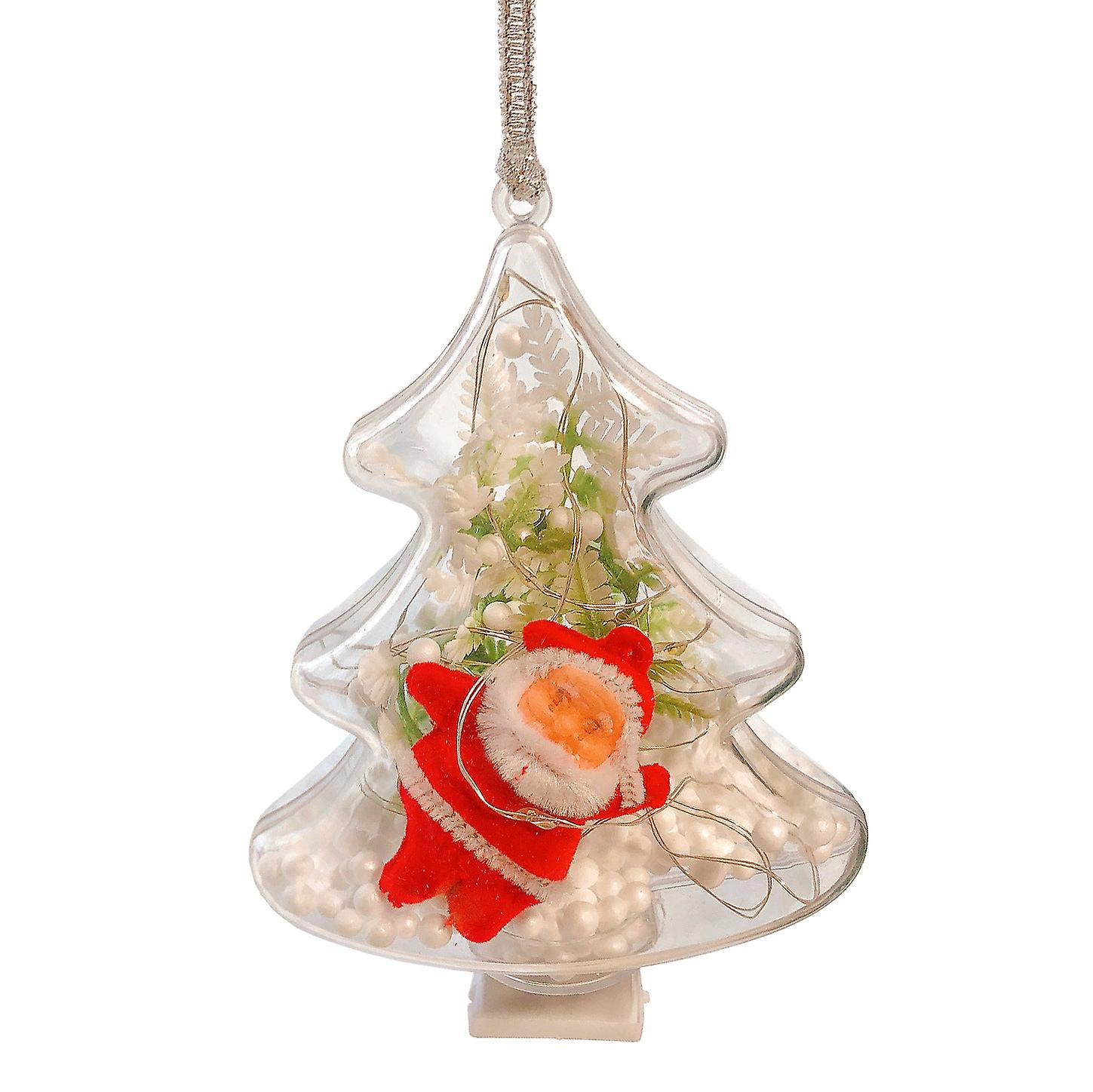 Christmas Gift Xmas Tree Pendant Children's Parent-child Handmade Diy Material Package