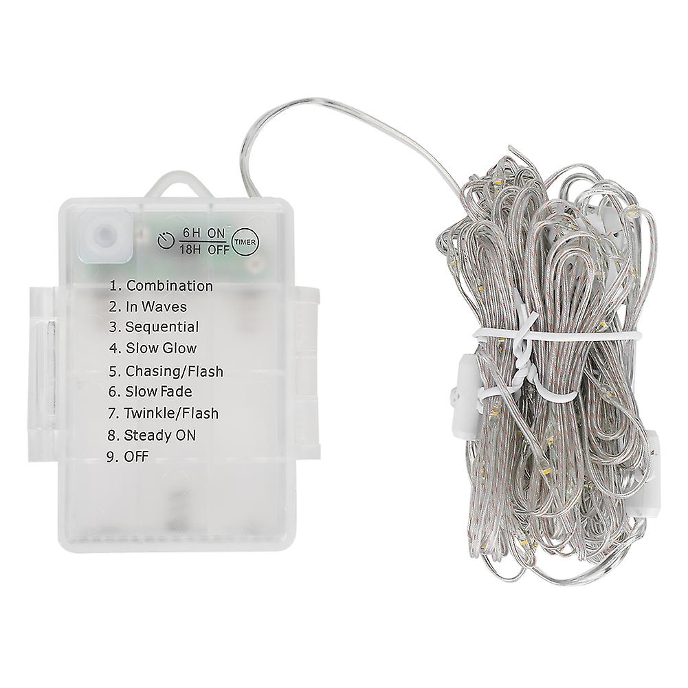 String Light LED Waterproof Battery Box Decor for Outdoor Camping Tent / Beach Parasol