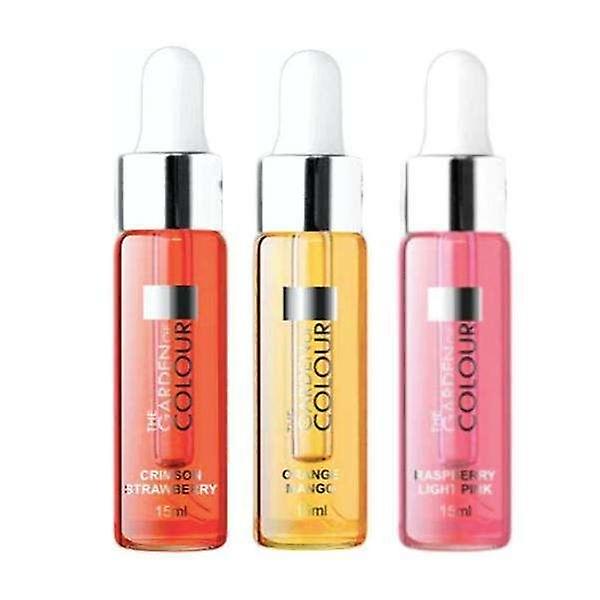 3-pack - Cuticula Olie - Aardbei, Framboos, Mango - 15ml