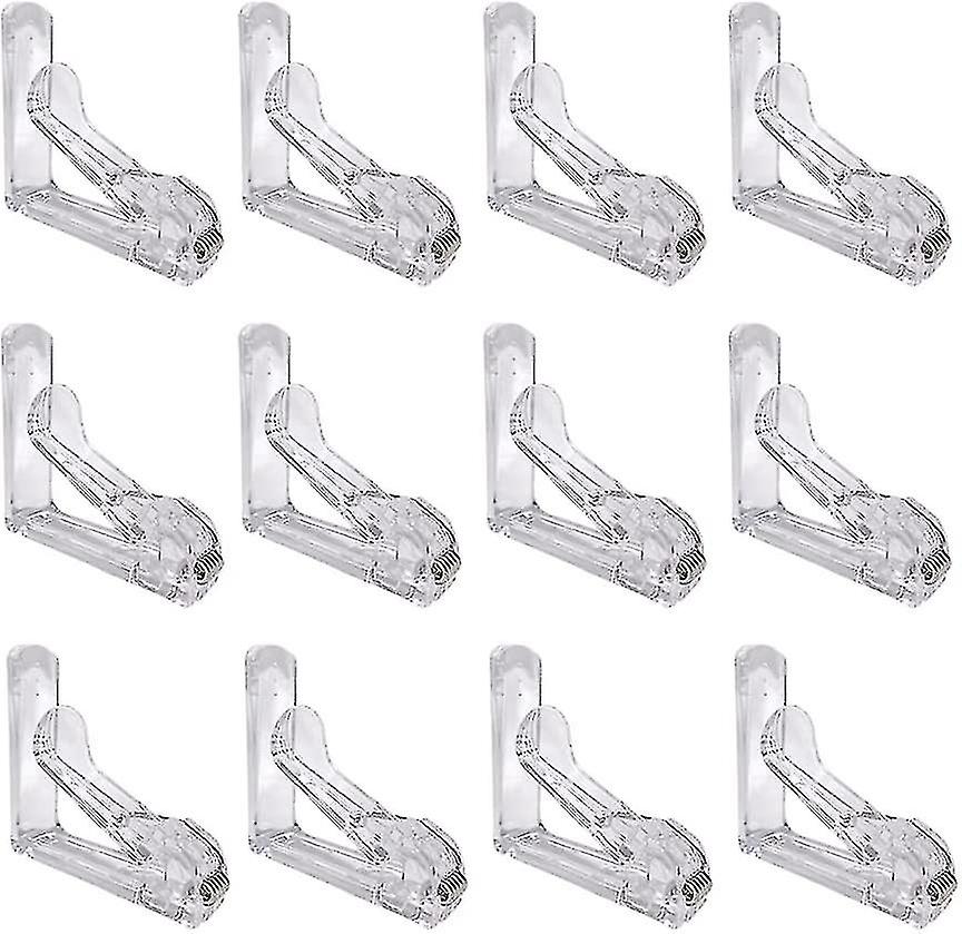 Tablecloth Clips Transparent Tablecloth Clips Adjustable Tablecloth Clips Tablecloth Clip (12pcs)