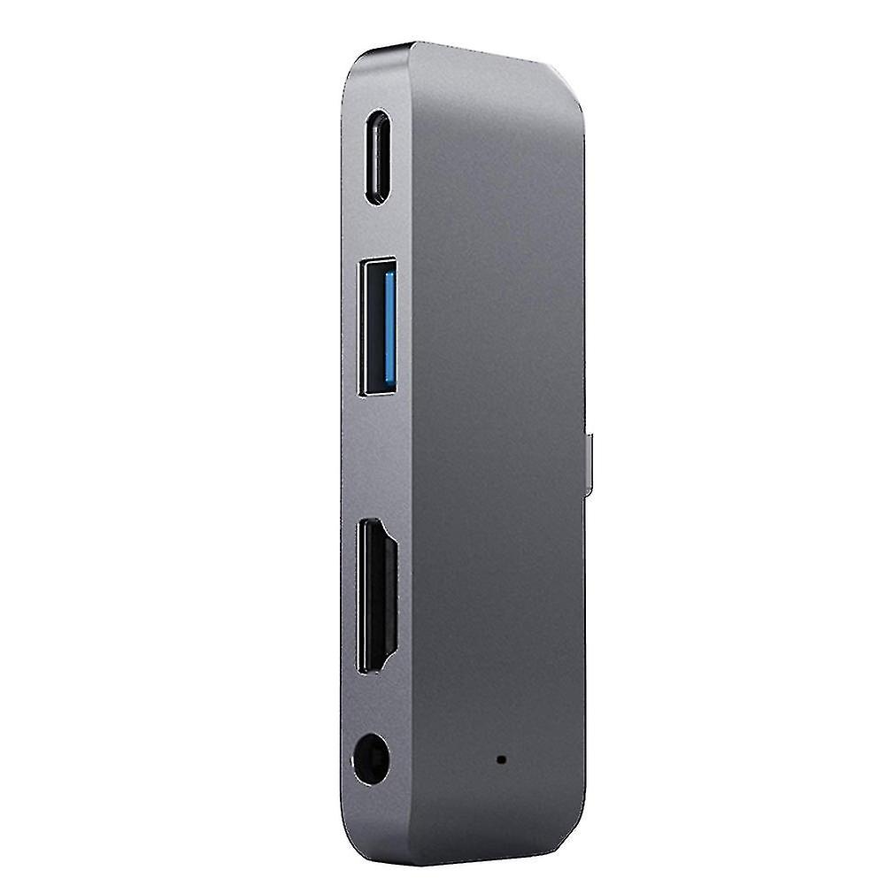 New 2023 Type-c 4k Hdmi-compatible Compact Pd Charging Usb Hub Plug And Play High Speed Multi Port