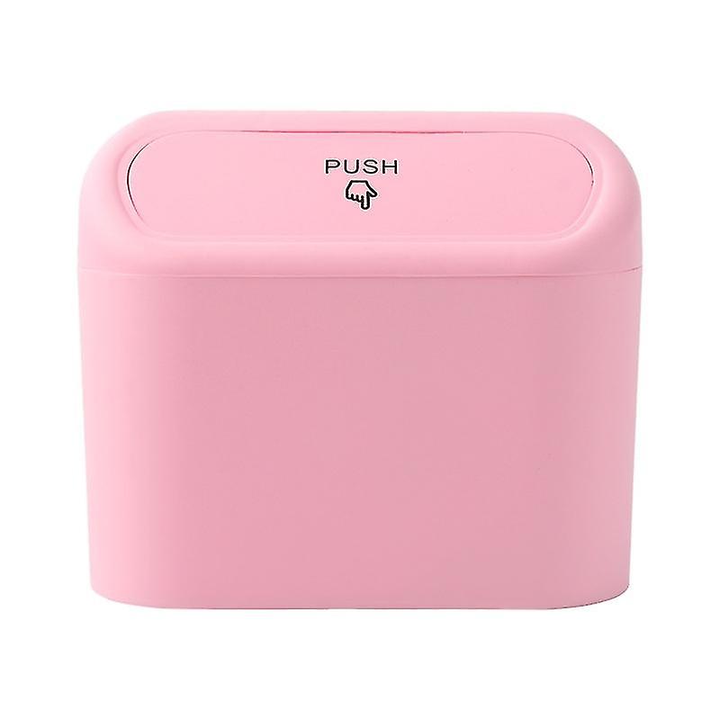 Small car trash can (pink)