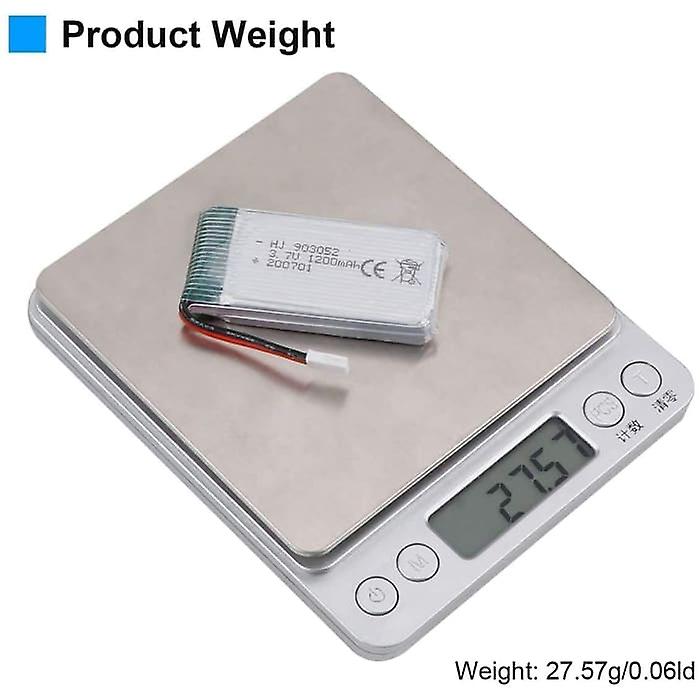 Batteria lipo 3.7v 1200mah ricaricabile per droni syma x5sc x5sw