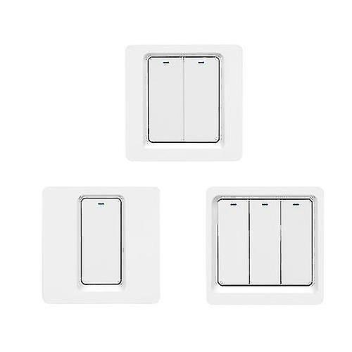 Intelligent push button switch without neutral