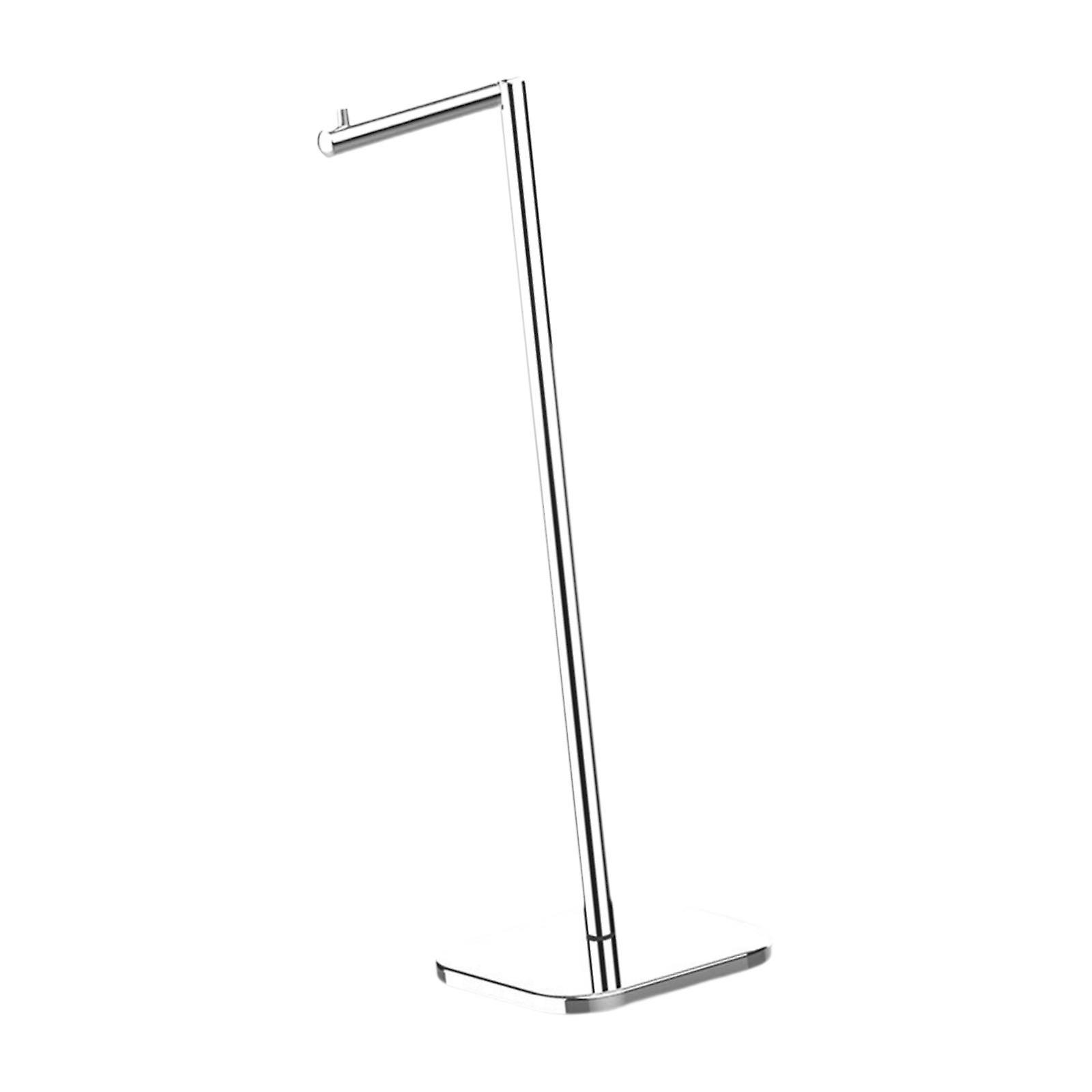 موزع حامل ورق التواليت الفولاذ المقاوم للصدأ حامل مناديل الحمام Toliet فضي