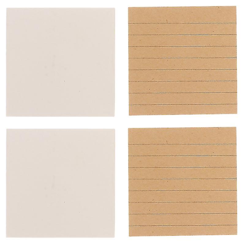 4pcs Sticky Notepad