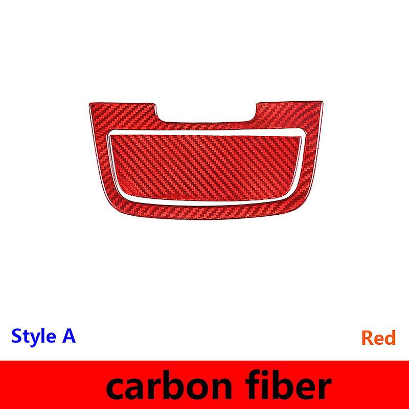 Per Porsche Cayenne 2018-2023 Real Carbon Fiber Car Central Control Control Panel Cover Trim Stickers Accessori per auto