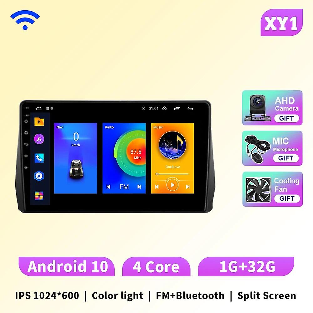 Qled For Toyota Wish 2 Ii Xe20 2009-2017 Android 10 Car Radio Multimedia Video Player Gps Navigation Carplay Dsp 2 Din