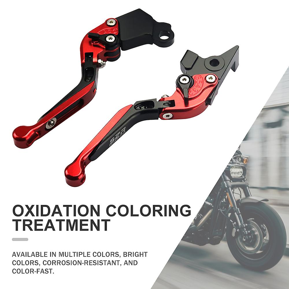 Leviers De Frein Et D'embrayage Pliables Réglables Pour CFMOTO 700 CL-X (2021-2023) - Alliage Aluminium CNC, 6 Positions, Noir