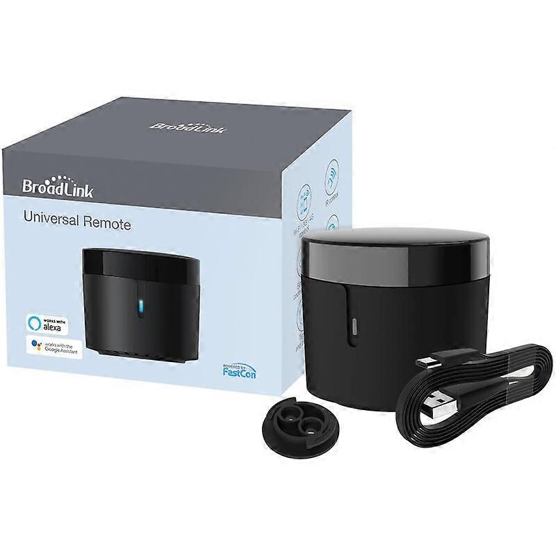 RM4 mini Smart Remote and RM4 mini S Sensor Cable Set, Universal IR Remote Control Hub