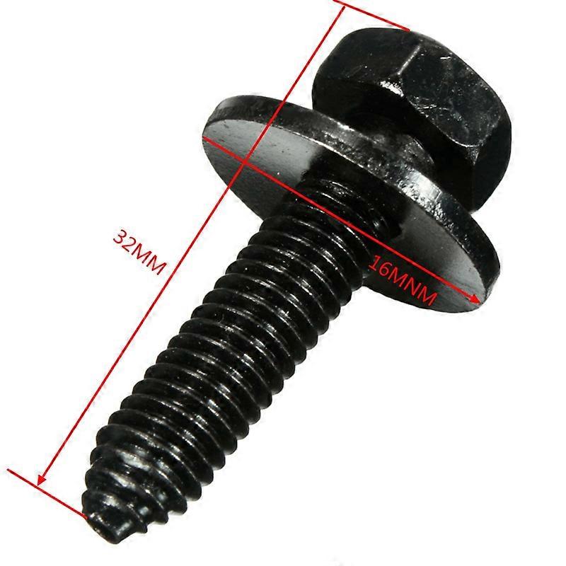5 Underride Guard Underbody Bolts And Clips For Peugeot 407 508 Citroën C5