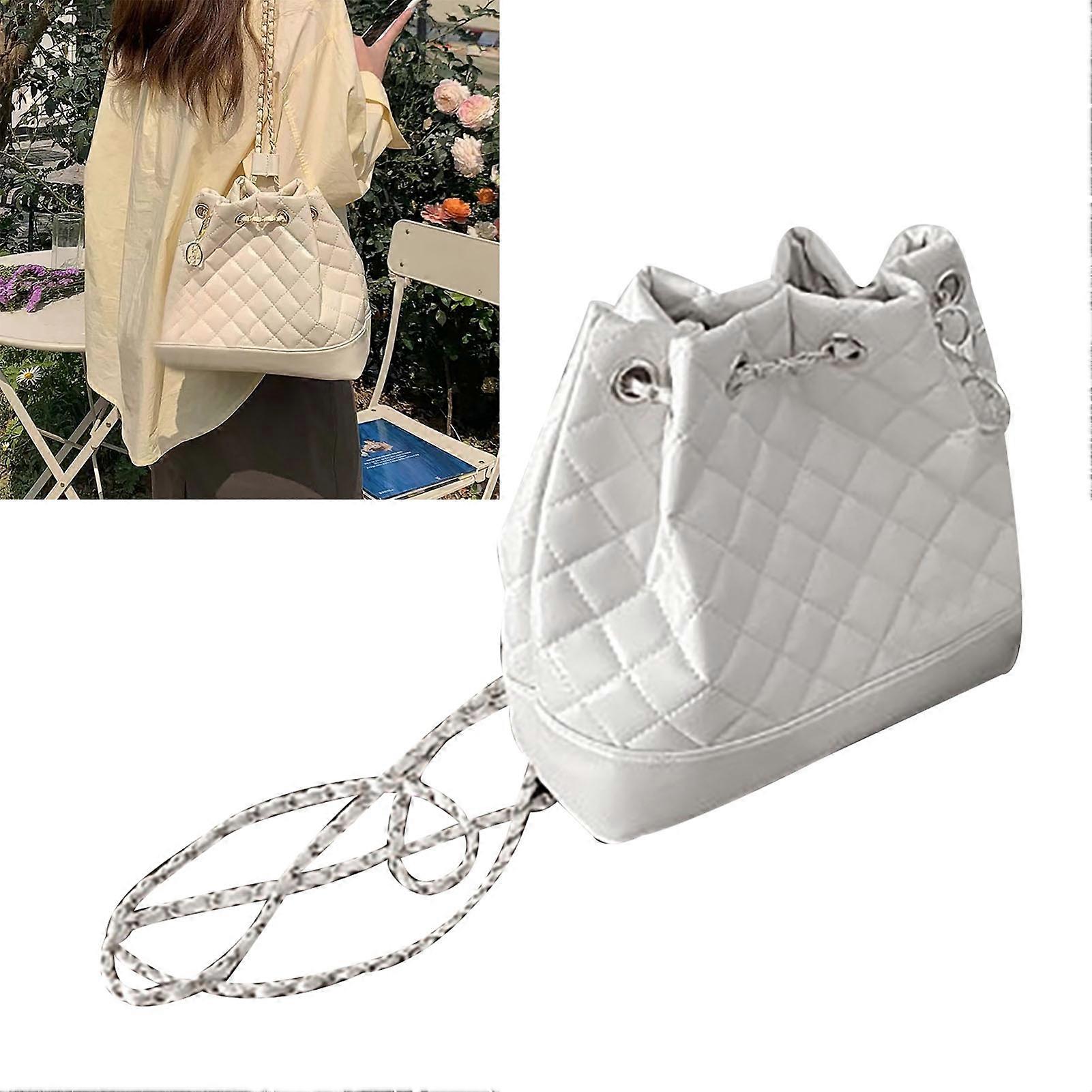 Thalia Bucket Bag w/ Drawstring and Chain Strap main image 1