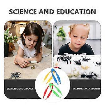 4Pcs Kids Tweezers for Fine Motor Skills Plastic Beads Tweezers Bugs Catcher Tools