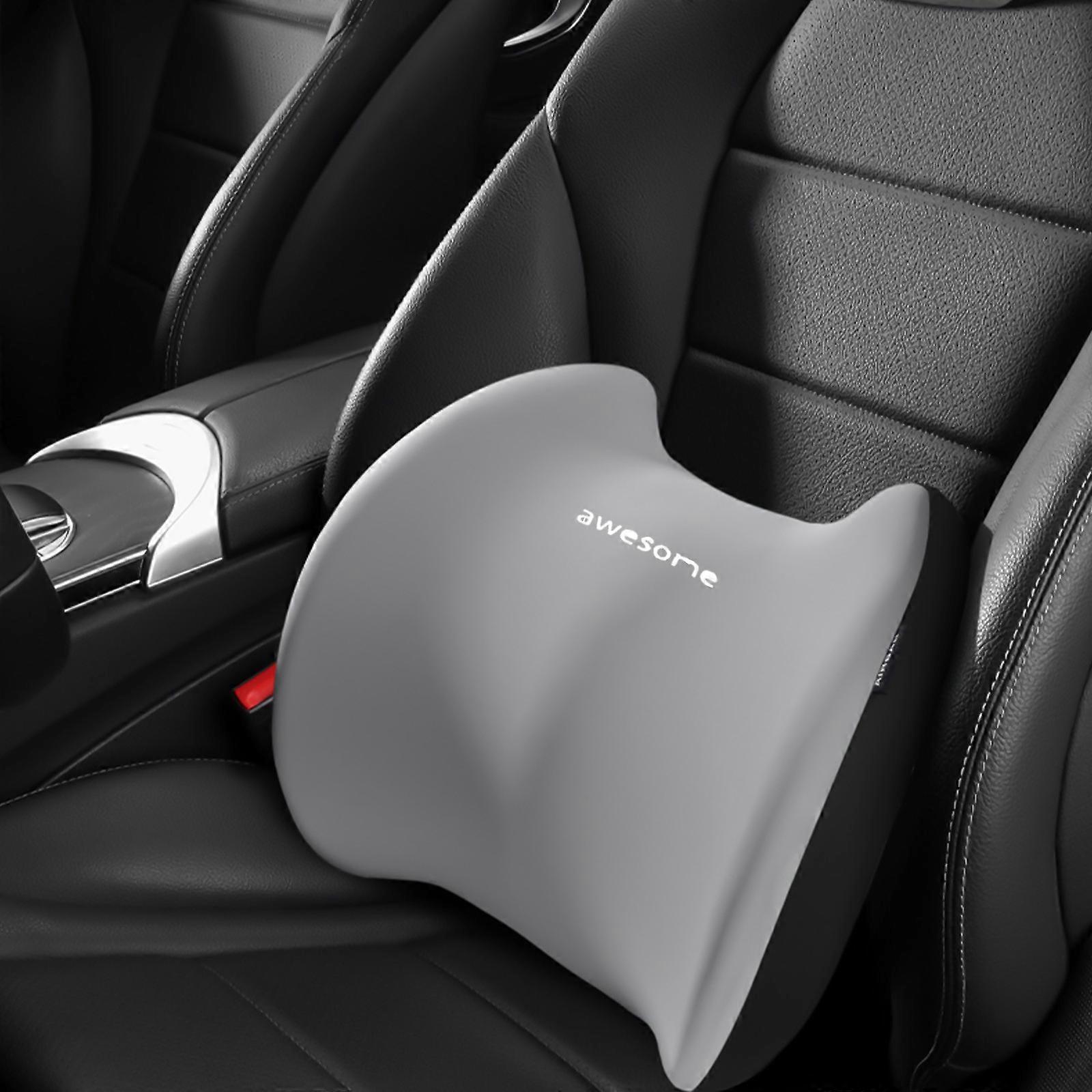 Sciatica Cushion: Office Chair Lumbar Support Pillow, Memory Foam Back Pillow.