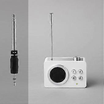 Antenne Radio FM Universelle 3,5 Mm - Pour Haut-parleur Portable Ou Téléphone - Améliore La Réception
