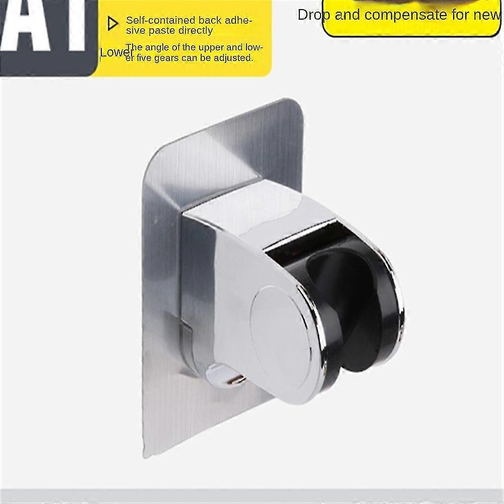 Shower Head Holder Adjustable Self-adhesive Universal Shower Bracket Wall Mount