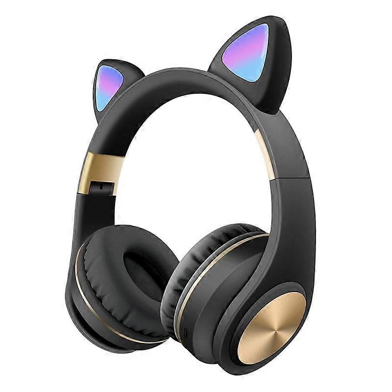 Cat Ears Bluetooth Headset with Light