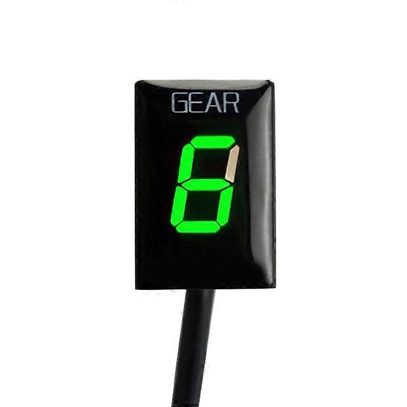 For Aprilia ETV 1000 RSV Mille RSV4 Non-ABS SL1000 Motorcycle Gear Indicator 1-6 Speed LED Digital Display ECU Plug