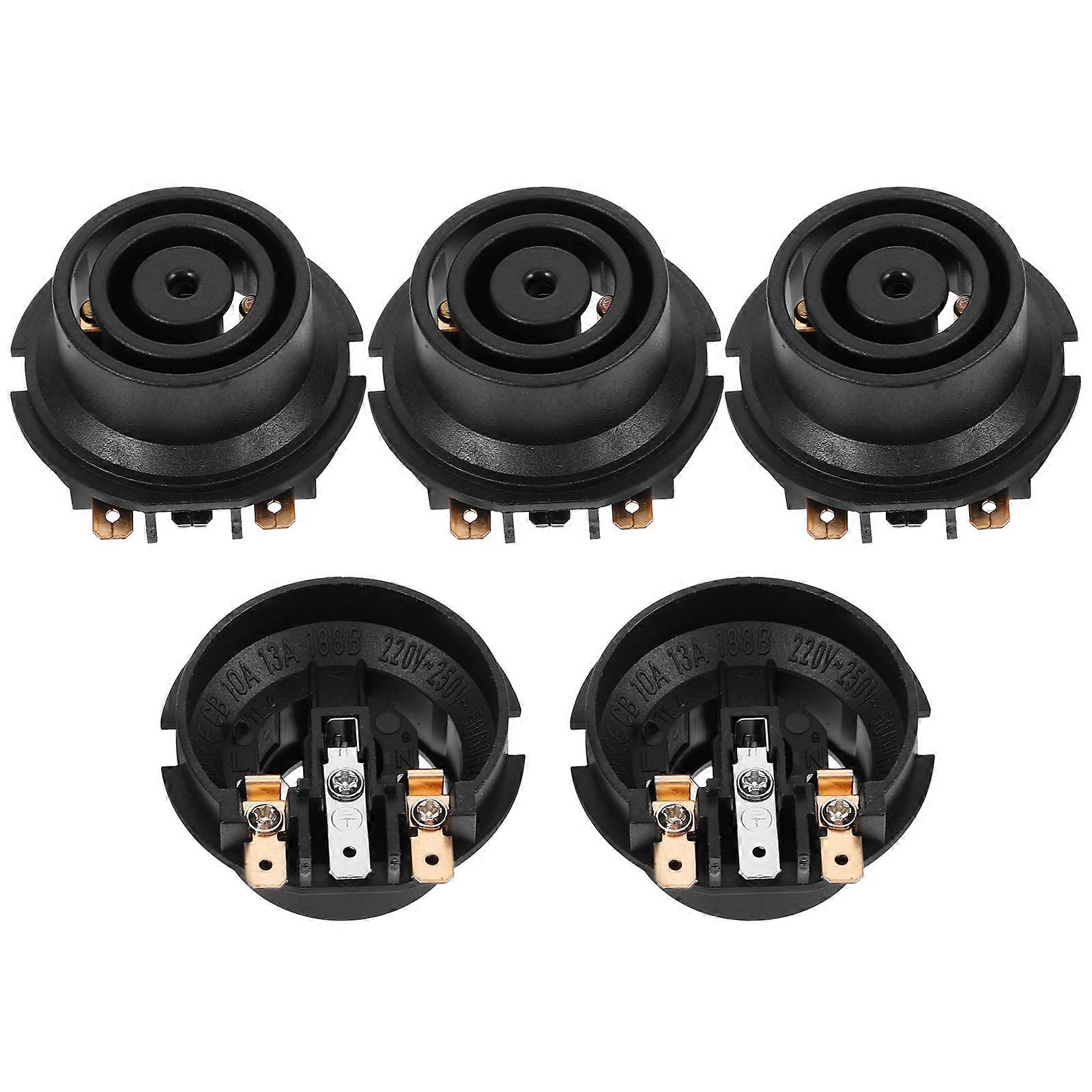 5pcs Electric Kettle Coupler Electric Kettle Base Kettle Replacement Temperature Control Coupler