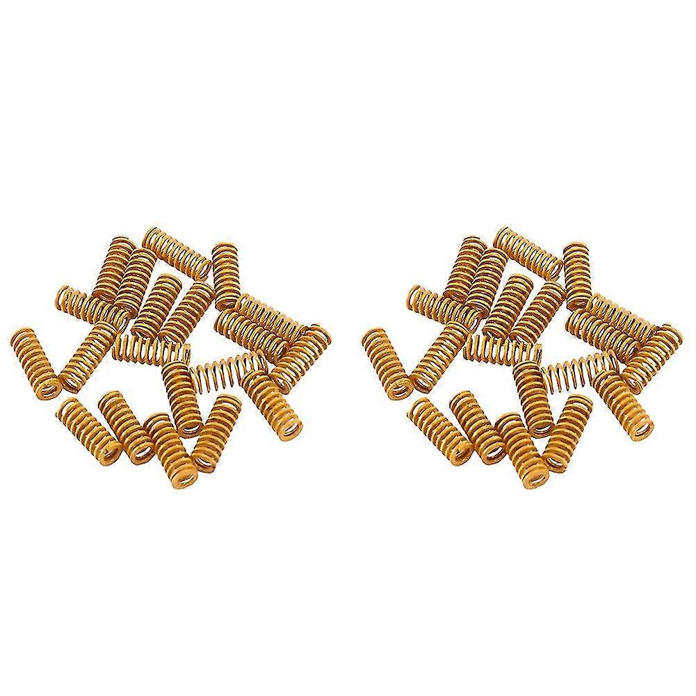 8mm Od 20mm Long Light Load Compression Mould Die Spring Yellow Compression Mould Die Spring For Th