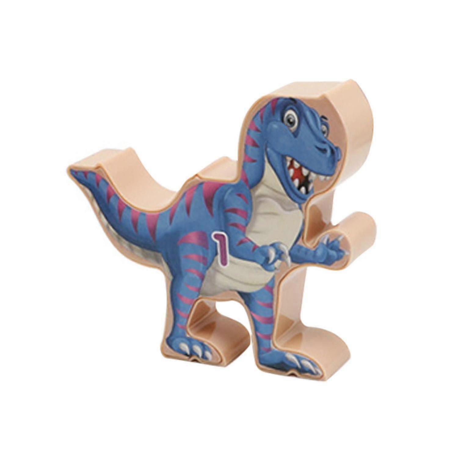 Dinosaur Balance Game Diy Building Blocks Smooth Stacking Early Educational Toys