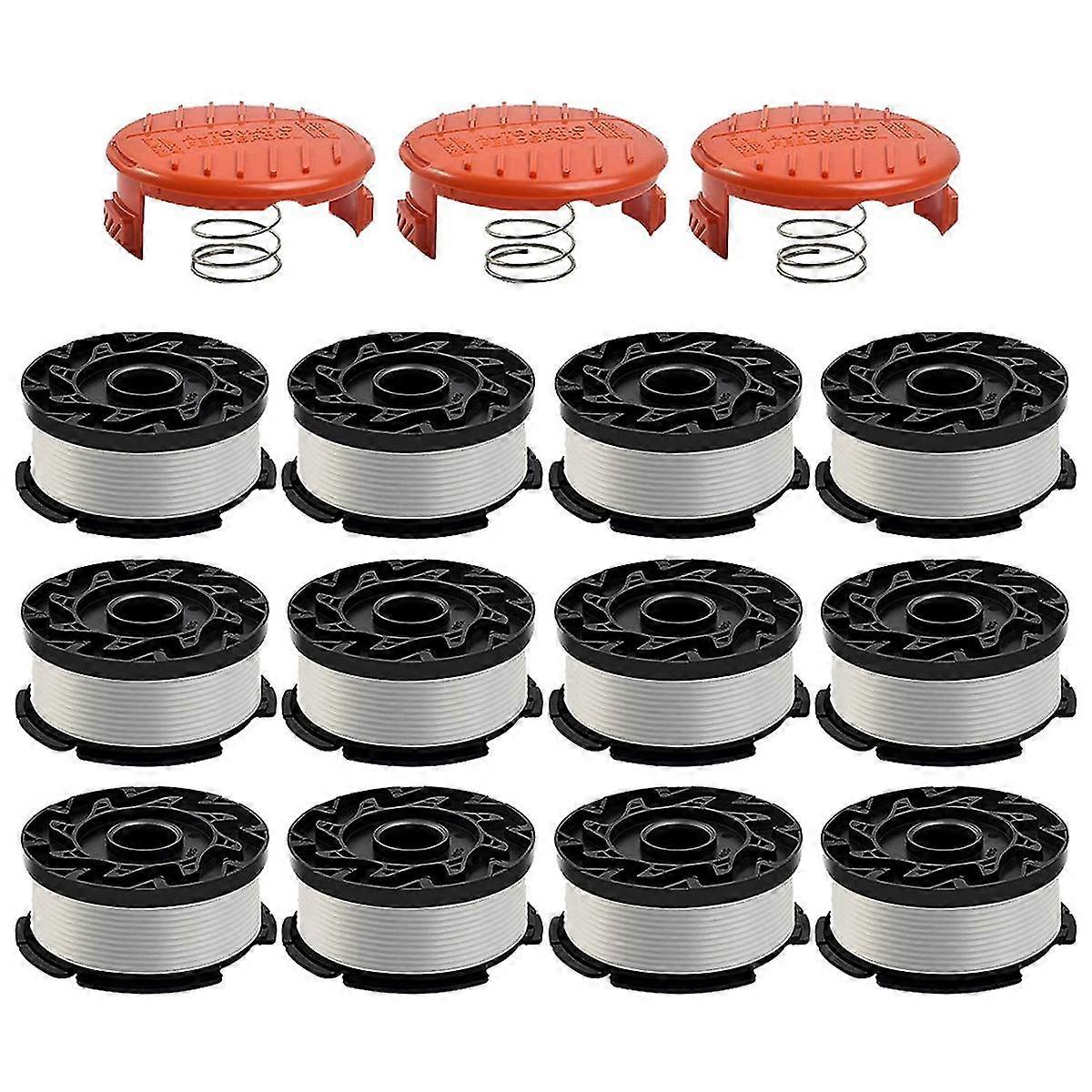 Weed Eater Spool Replacement Parts For -100 With String Trimmer Spool Refills Line, With Spool Cap&
