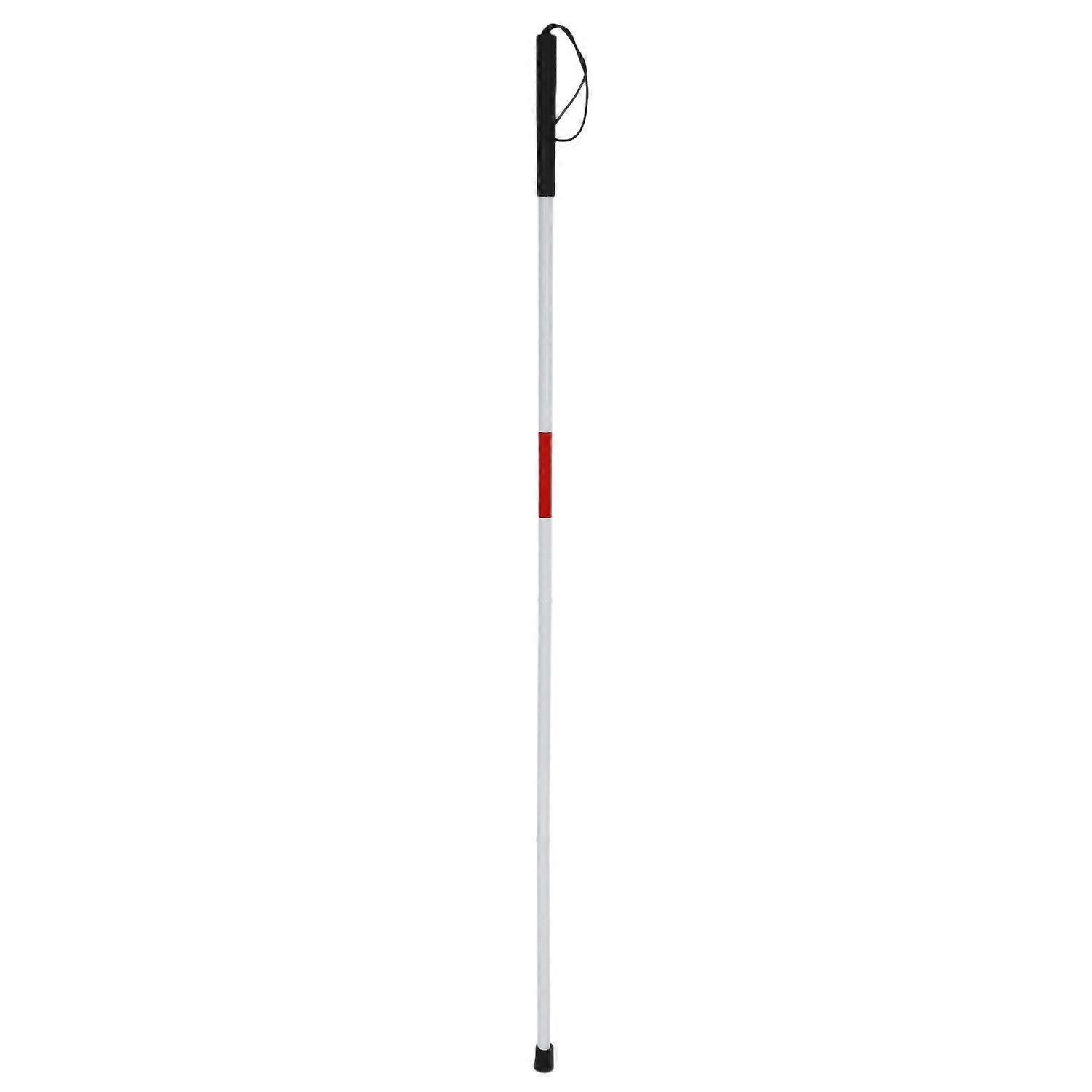 Visually Impaired Crutch Cane Blind Walking Stick Walker Aluminium Easy Folding