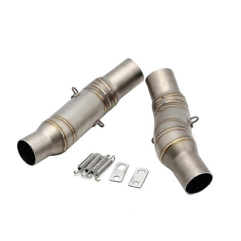 Motorcycle connecting pipe slip on exhaust for z1000