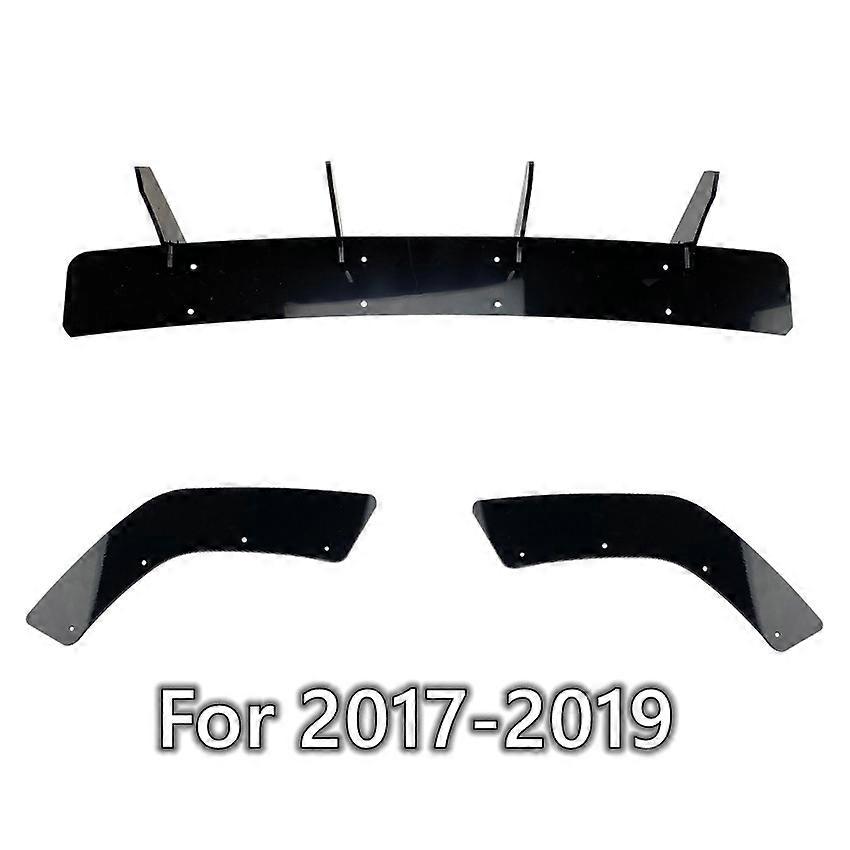 Black Rear Bumper Diffuser Spoiler Splitter For Hyundai I30N I30 N MK3 Hatchback 2017-2019 2020 2022 2022 Style Body Kit Tuning