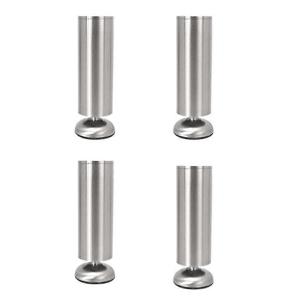 Sett med 4 møbelben rustfritt stål justerbart - HHWW
