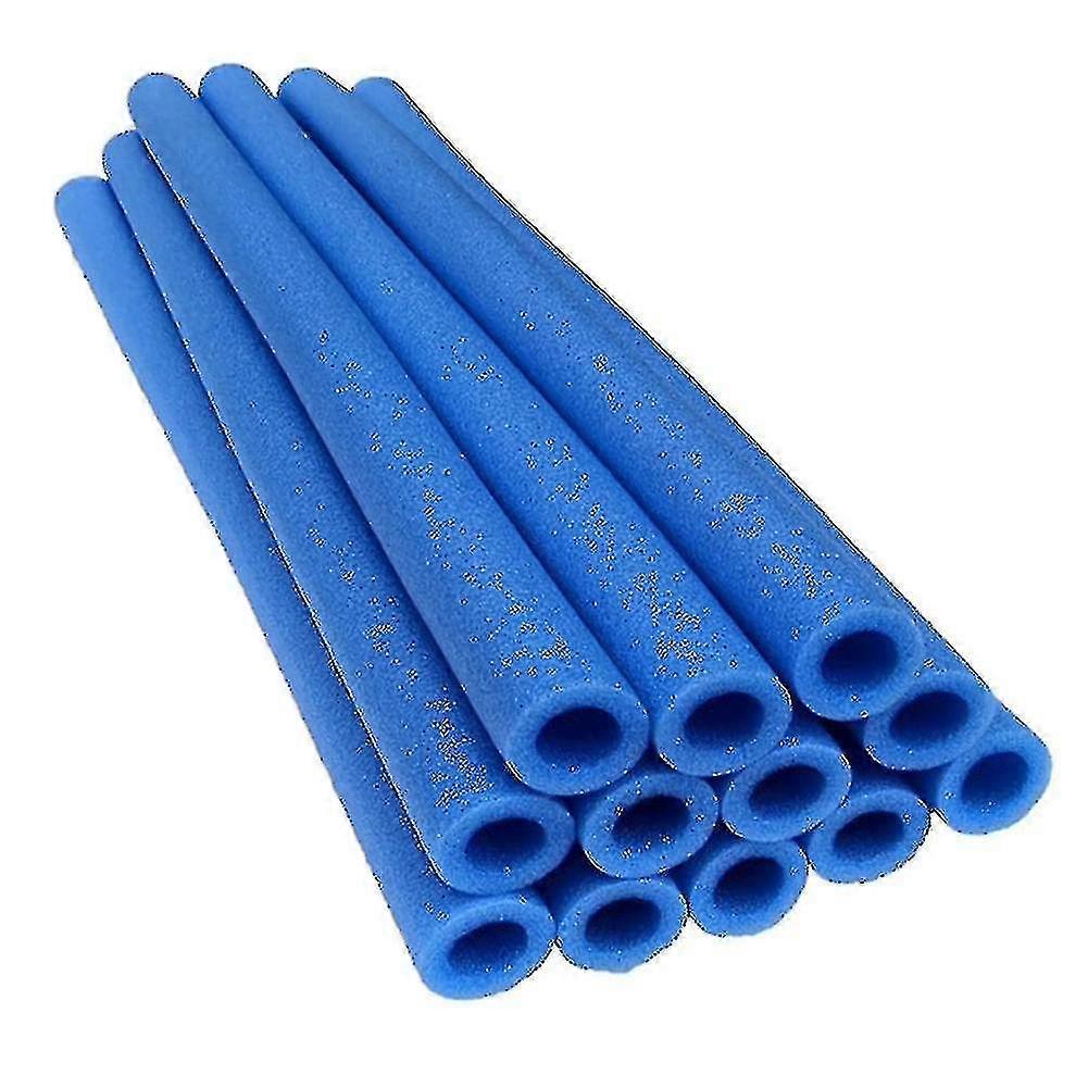 10pcs Trampoline Poler Dekke Polstring Skum Rør Blå