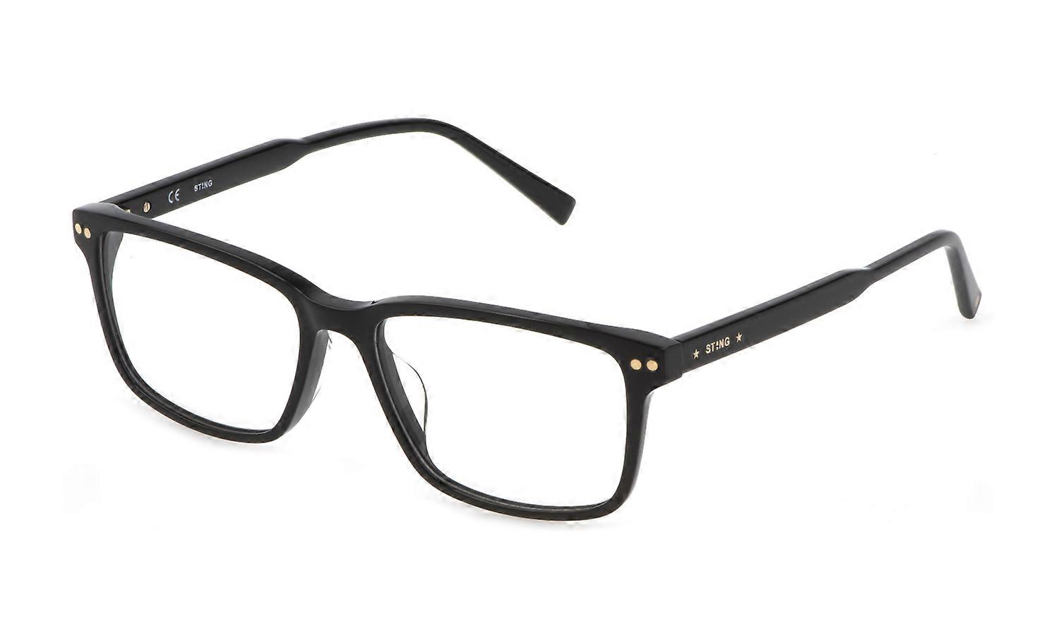 Eyewear Frames Sting VST426 0700 Black LUCIDO 54/16/145 MAN