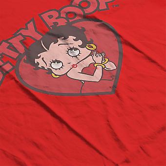 Betty Boop Love Red Dress Kid's T-Shirt Small (5-6 yrs) Betty Boop Love Red Dress Kid's T-Shirt Small (5-6 yrs)
