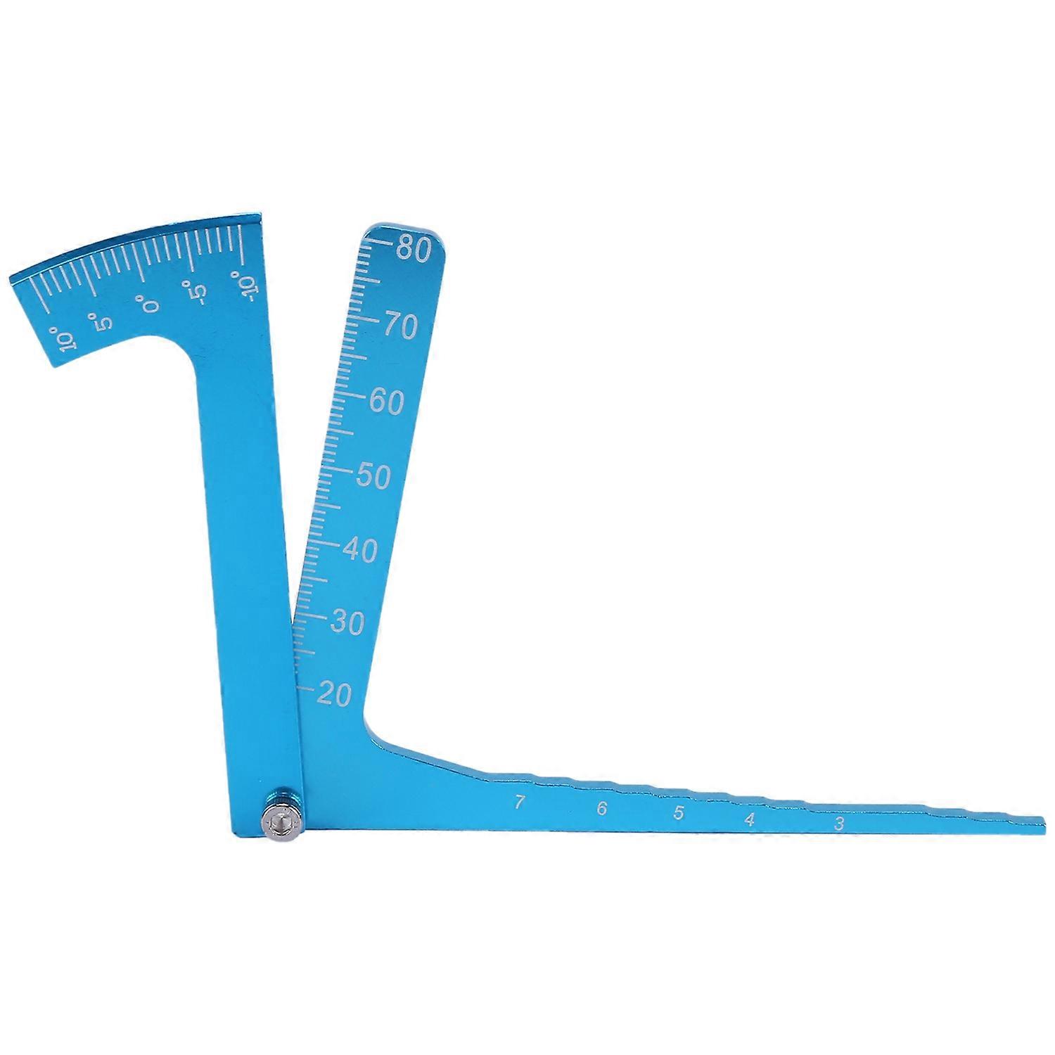 Camber Car Height Tires Angle Balancing Tool Standard Ruler for 1/10 RC Car 94123 94122 94111 9418