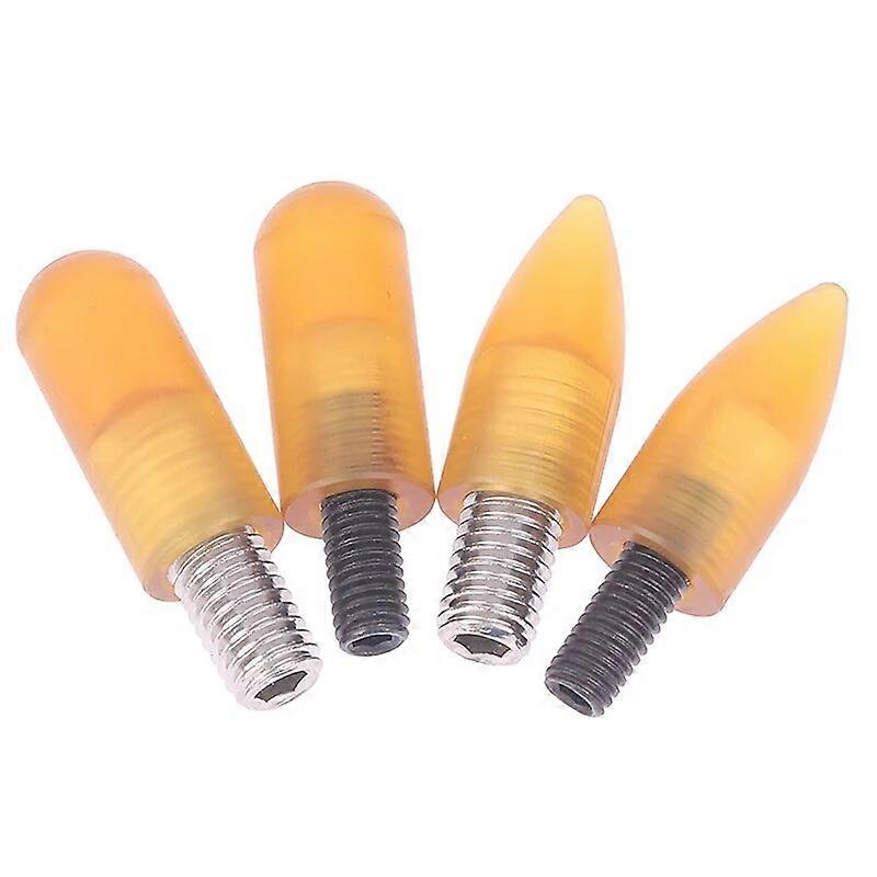 2Pcs Dent Repair Knockdown Pen Replacement Head Paintless Pit Removal Leveling Hammer Heads Tool