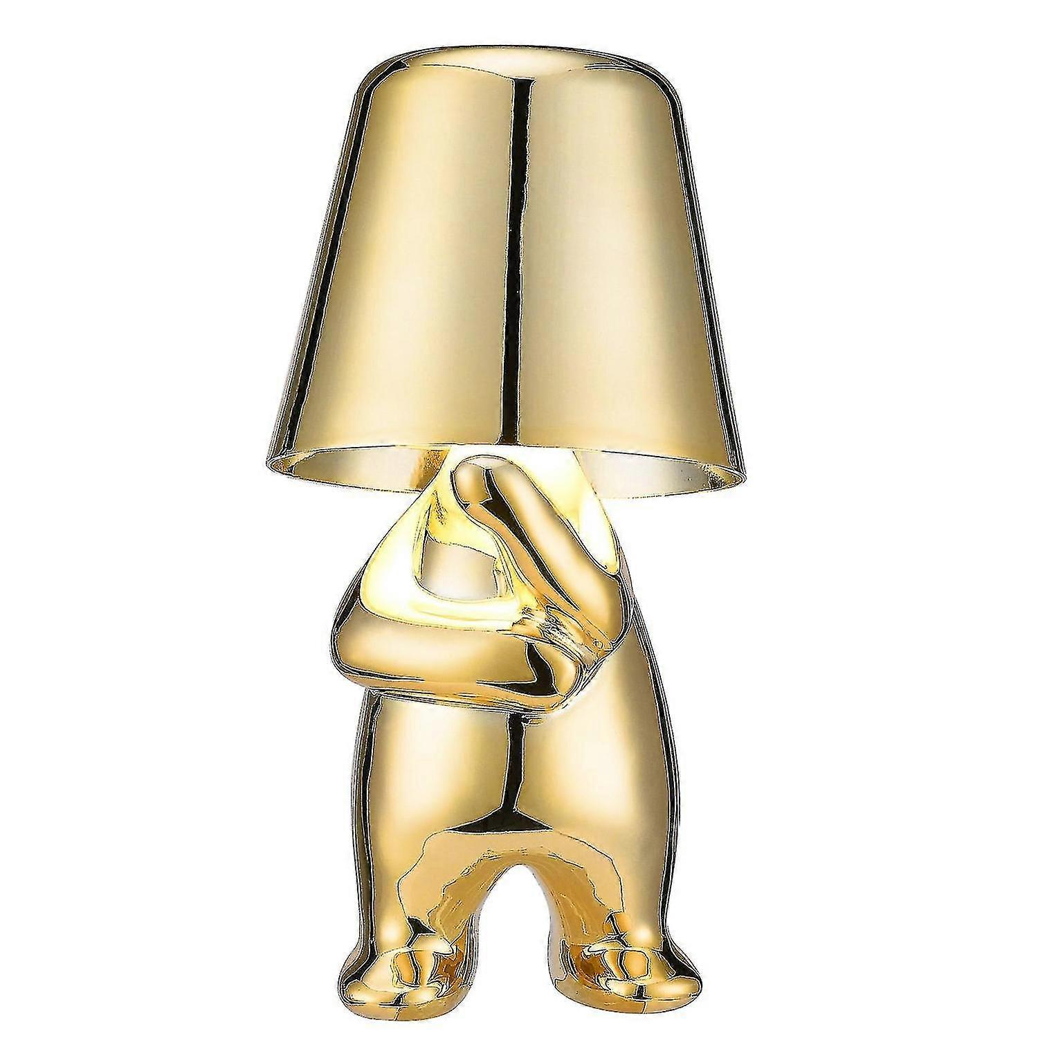 Table Lamp Decoration Bedroom Table Lamp Creative Statuette Modeling Table Lamp Thinker Table Lamp