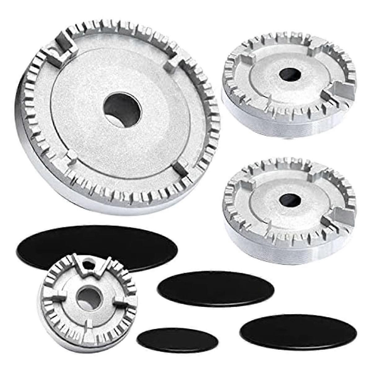 Universal Burner Crown Flame Cap Oven Cooker Hob Gas for ,Flame Burner Cap Crown Fits All Between S