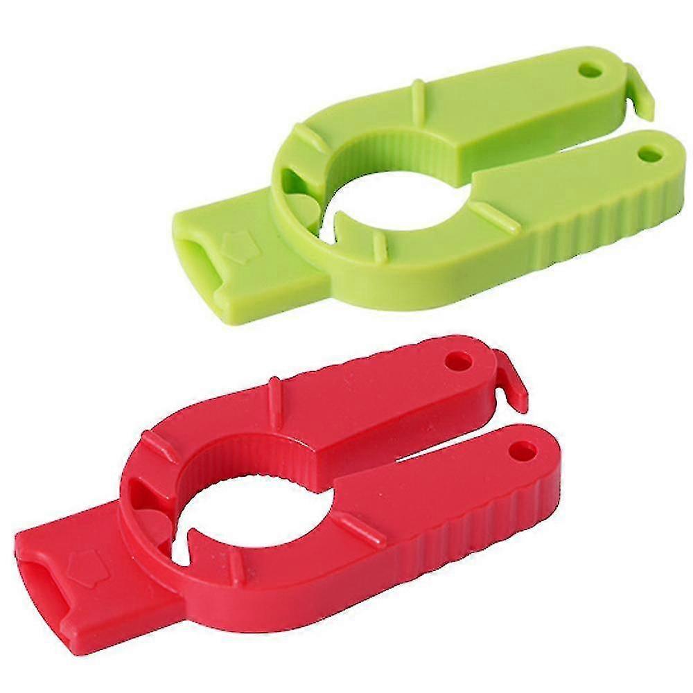 Multifunctional Bottle Opener, Plastic Water Bottle, Twist Off, Pull Tab Soup (red + Green)