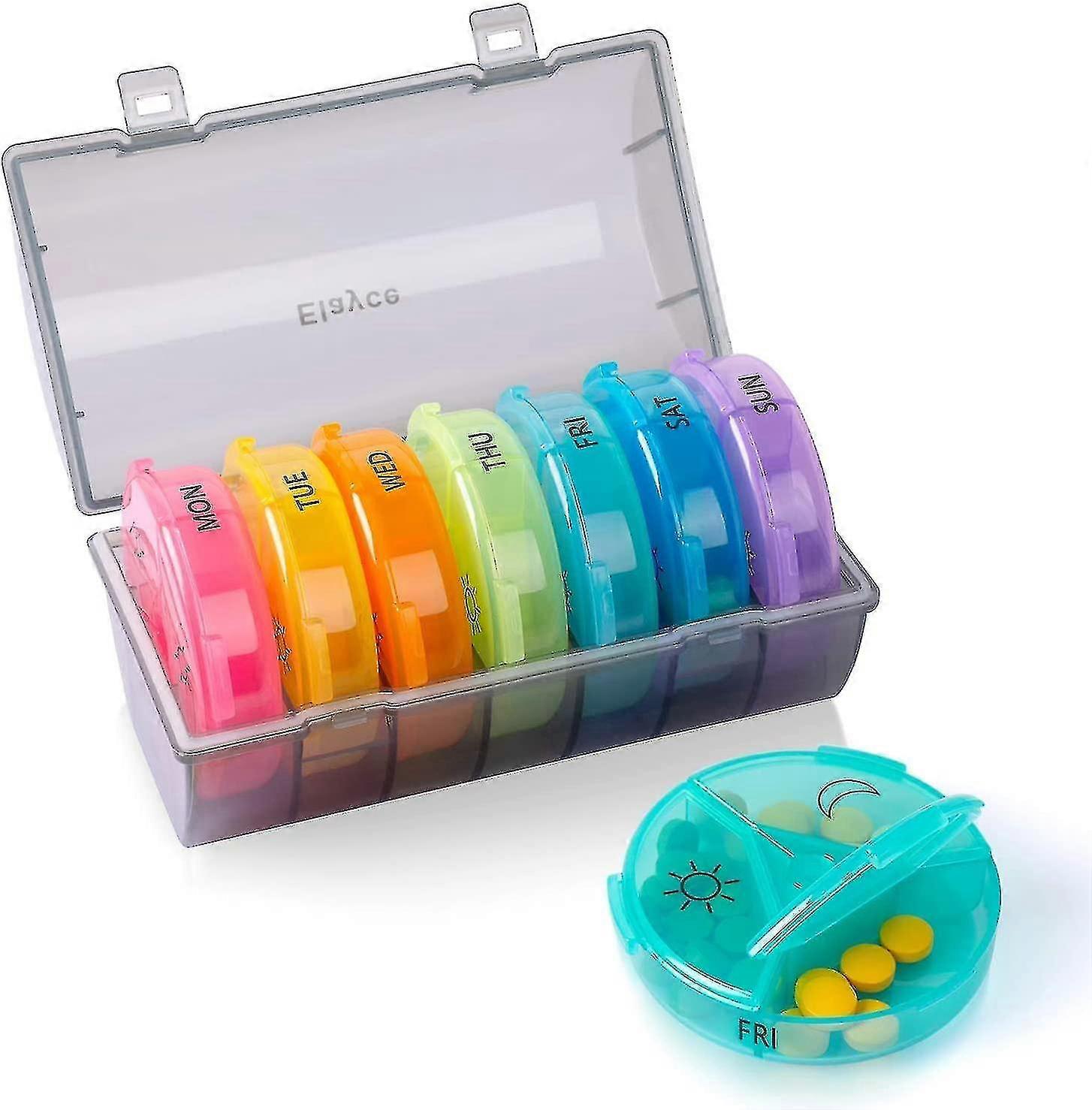 Pill Container Case For Travel