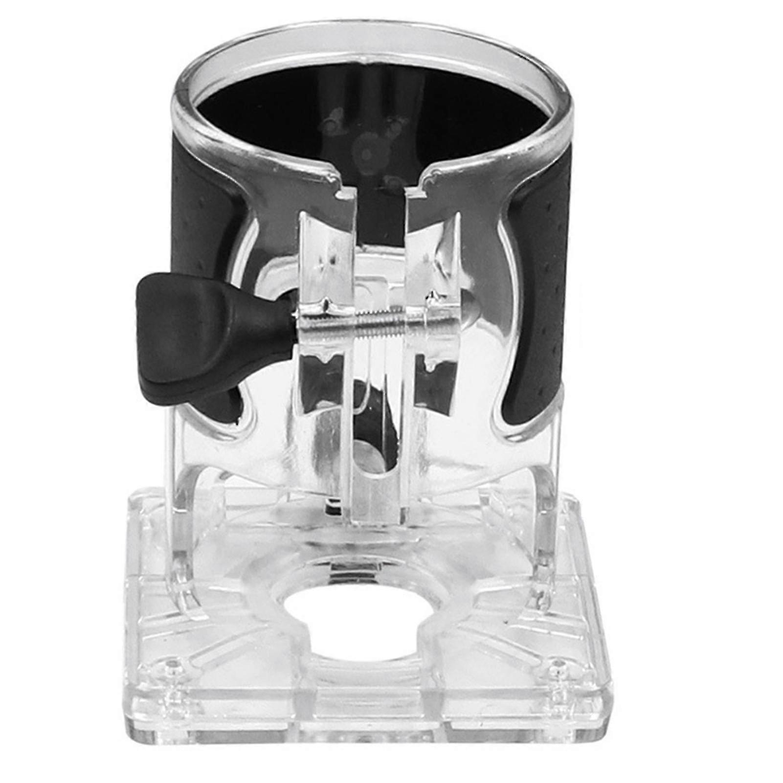 Trimmer Base Woodworking Edge Trimming Machine Transparent Cover Dust Cover