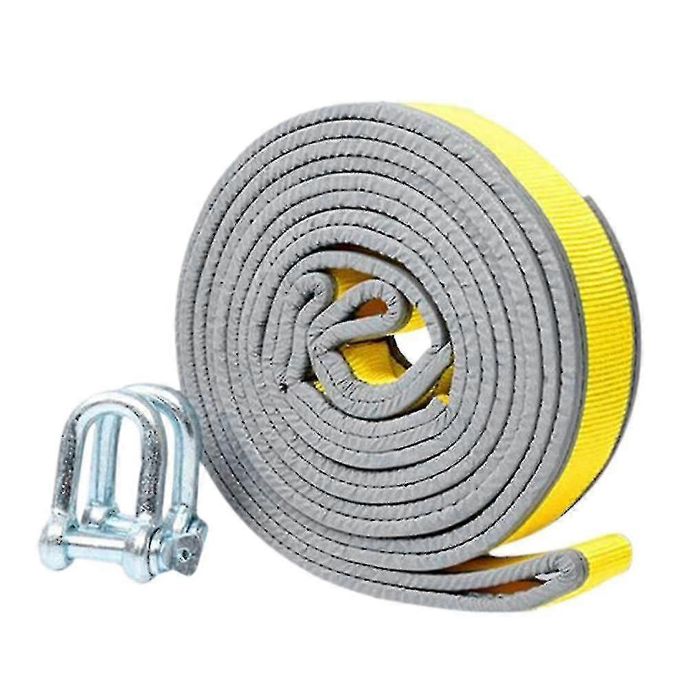 4m 8t Universal Car Electric Winch Rope With U-shaped Hook