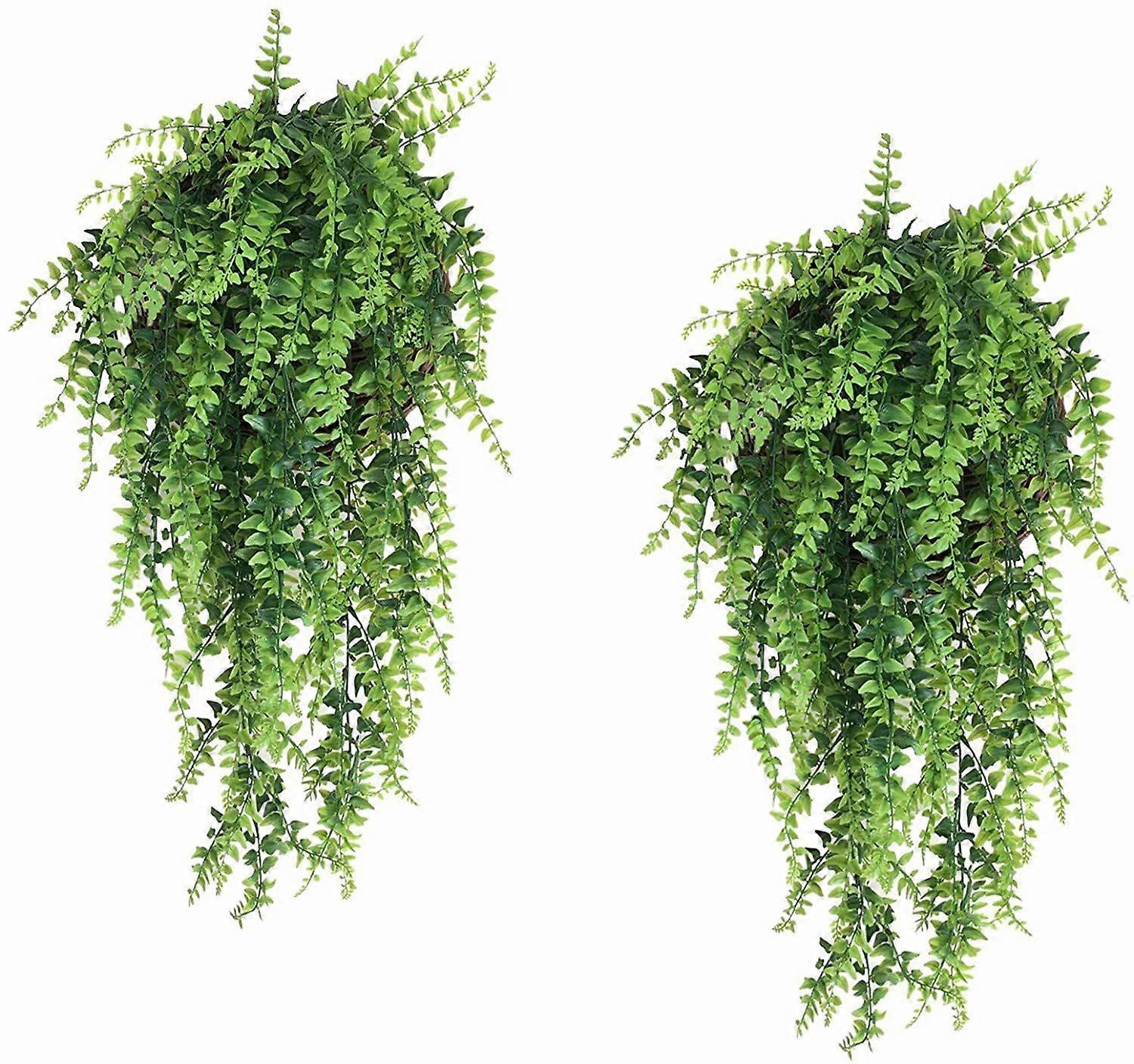 2 Packs Plastic Fake Trailing Weeping Ivy