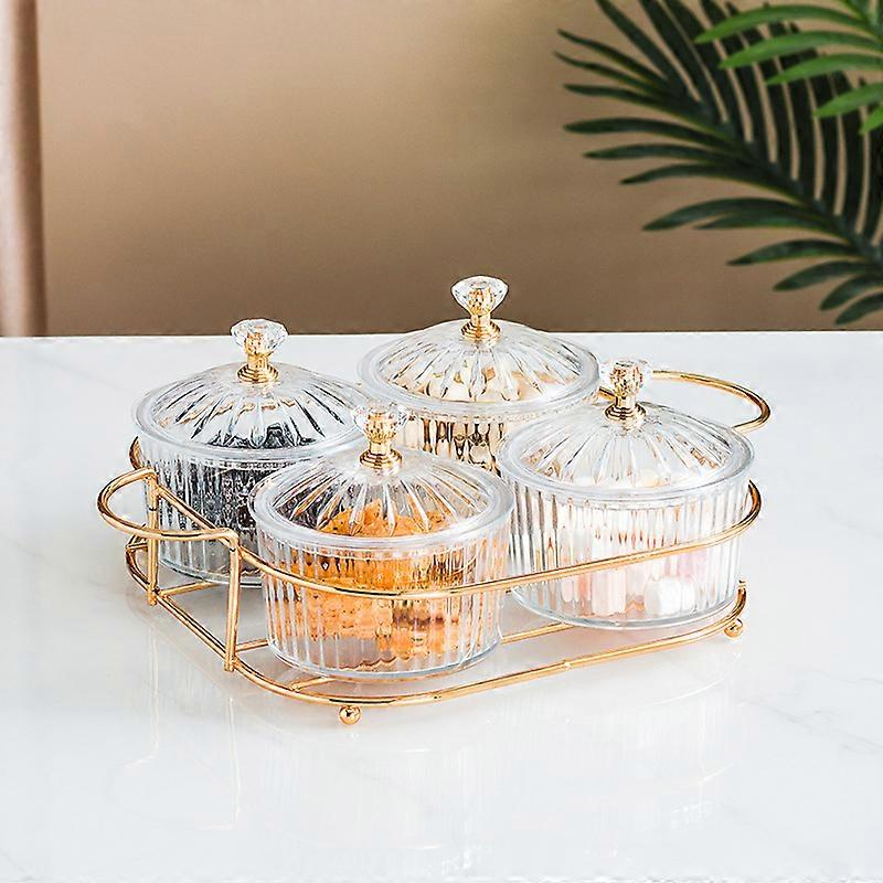 Clear Snack Tray with Lid