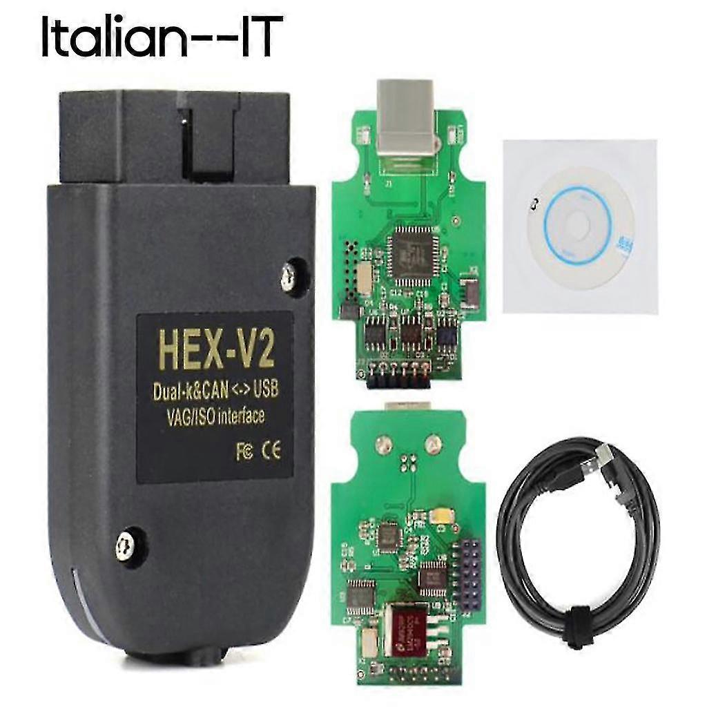 VCDS multilingv HEX X2 22.3 HEX CAN USB Interface V2 ATMEGA162+16V8+FT232RQ